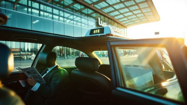 Découvrez le confort d'un taxi depuis l'aéroport de Lyon